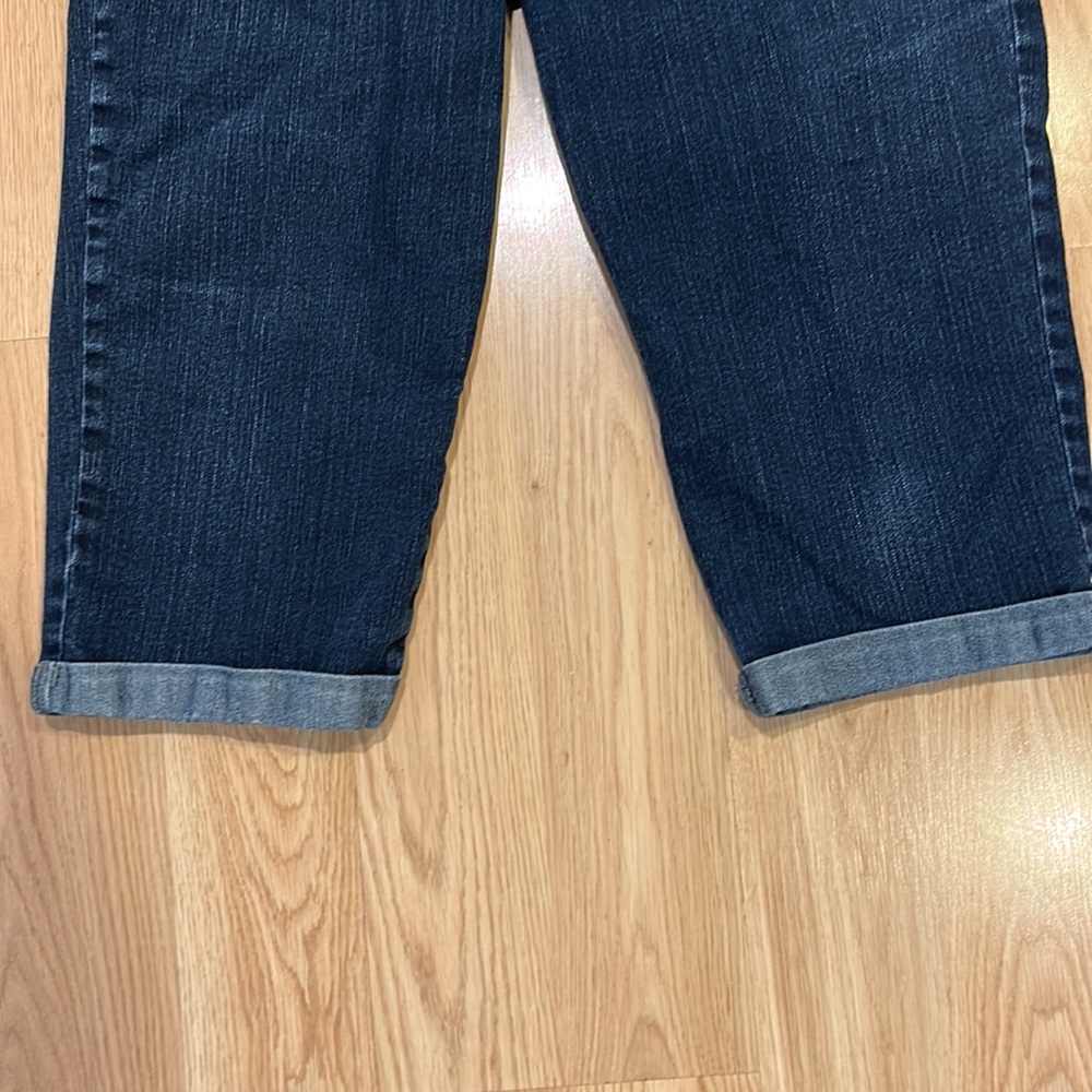 Gloria Vanderbilt Amanda Capri Jeans Size 10 - Picture 2 of 13